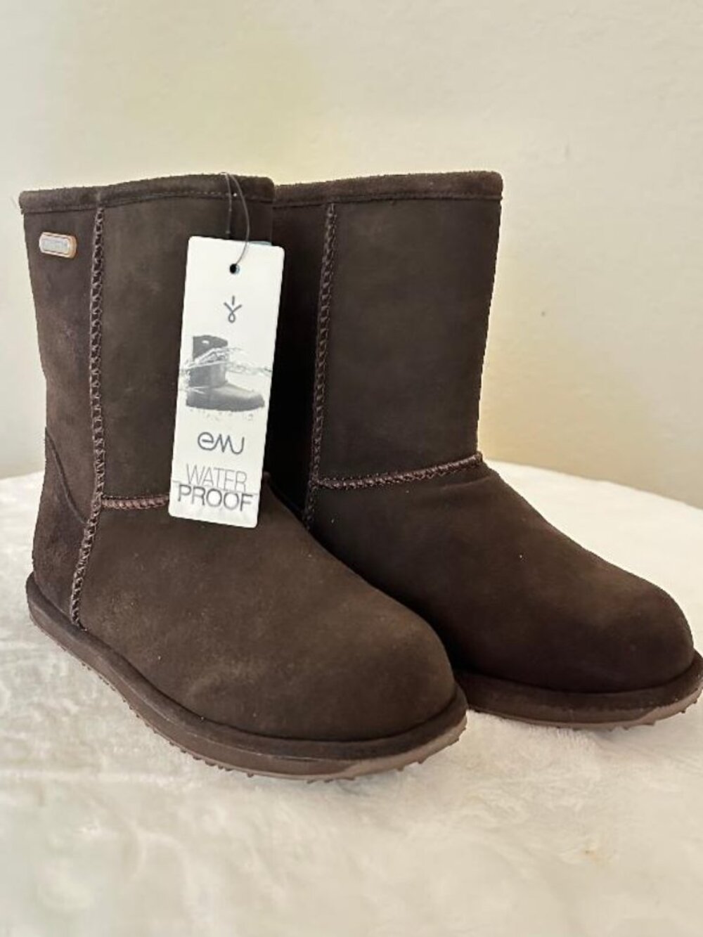 NWB EMU AUSTRALIA Brumby Lo Kids Waterproof Boots   Size 2